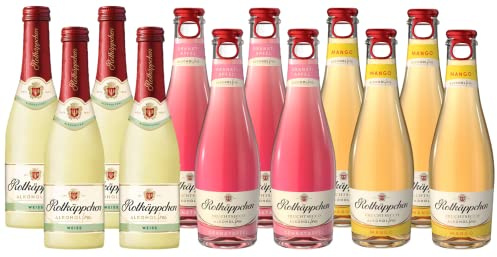 Rotkäppchen Fruchtsecco Alkoholfrei Granatapfel, Mango und Rotkäppchen Alkoholfrei (12 x 0.2 l)