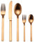 Echtwerk EW-BS-1140B Tafelbesteck Milos Edition, PVD Bronze mattiert, 30-teilig, für 6 Personen, Edelstahl 18/10, Besteck Set inkl. Aufbewahrungs-Kassette
