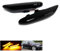 RZG 2x Schwarze Seitenblinker LED Begrenzungsblinker für 1 3 5 Serie E81 E82 E87 E46 E90 E91 E92 E60 E61 E83 X3
