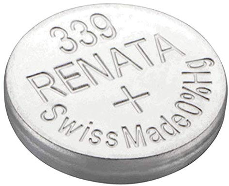 Renata 339 Pile pour montre 1,55 V SR614SW – Piles officielles Renata pour montre