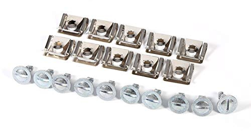 Unterboden Schrauben Clips, 10 Stück Unter der Motorabdeckung Befestigungsclip Schraube für den Unterboden Metallklammern Unterfahrschutz Schrauben befestigung Für Für I Für
