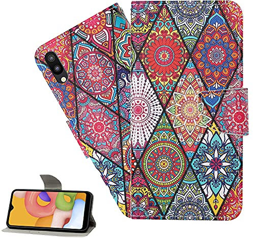 LEMAXELERS Coque Huawei Y6 2019,Portefeuille Etui Housse pour Huawei Y6 2019 Coque Paillette Fleur Papillon Chat PU Cuir Flip Wallet Étui Couverture pour Huawei Y6 2019,XC4 Color Totem