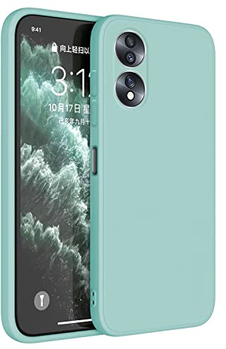Topme Case Design for HONOR 70 5G (6.67 Inches) Cover, Tpu Silicone Case Skin Protector - Light Cyan