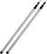 normani Outdoor Sports 2.Stück Aluminium Teleskop Aufstell-Stangen Stützestange - Doppelpack - stufenlos verstellbar von 76-180 oder 94-240 oder 116-300 cm Farbe Aluminium/Silber Größe 94-240 cm