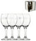 Engraved Bees Pattern Pure Wine Glasses, Set of Four 11oz/325ml Glasses, Laser Engraved in The UK, Gift for Her, Mum, Grandma, Auntie, Mothers Day, Birthday