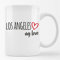 Huuraa Kaffeetasse Los Angeles my love Keramik Tasse 330ml für alle Fans von Los Angeles USA