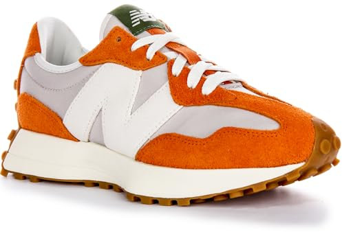 NEW BALANCE Homme 327 Sneaker, Orange Classique 812, 42.5 EU