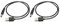 sourcing map USB to DC Power Cable 0.5 M USB to DC 5.5mm x 2.1mm 5v Power Cord Black for Mini Fan Camera Mobile Phone Tablet Devices 2 Pcs