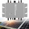Beachtiful Micro Onduleur Solaire WVC-1600W pour 4 Modules PV pour Centrale électrique de Balcon, Convertisseur Connecté au Réseau étanche IP65, Micro Onduleurs pour Panneaux Solaires