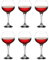 Tradineur - Set de 6 copas de cristal, modelo Ambassador, servir cubatas, cócteles, champán, elegantes, aptas para lavavajillas (790 ml - 23 x 12 cm)