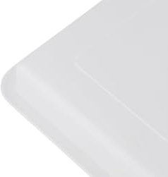 HONYUET 15 PCS Large White Activity Tray, Plastic Art Craft Organizer, Serving Tray for Building Blocks DIY Beads, 39.5 x 28.5 x 4cm