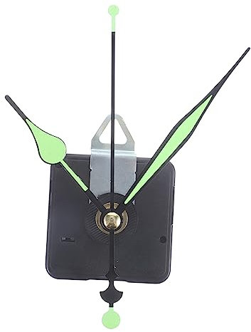 HOMSFOU Wanduhr Bewegung Stumm Uhr Mechanismus Teile Glow in The Dark Uhr Hände Zubehör Für Randlose DIY Ersatzteile Zum Stummschalten