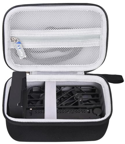 worfty for HOVERAir X1 Drone with Camera Hard Carrying Case, Case Compatible with HOVERAir X1 Drone with Camera Kit Storage Bag (Case Only) (Black)