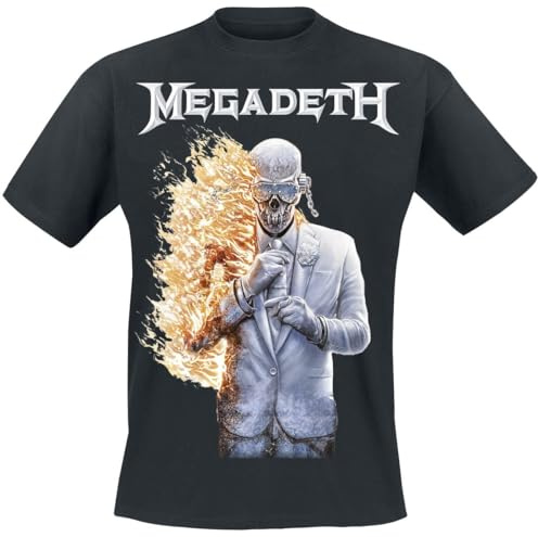 Megadeth Album 17 Cover Männer T-Shirt schwarz