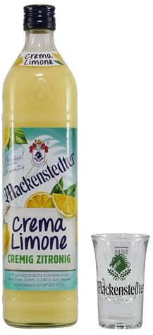 Mackenstedter Crema Limone mit 6x Shotgläsern