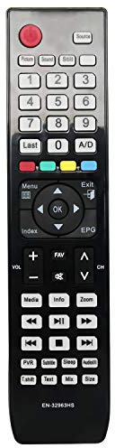 New EN-32963HS EN32963HS Replacement Remote Control fit for Hisense Full High Definition TV 39K370 40K20P 50K20P 55K20PG 50K370PG 55K370PG 40in K20P 39in K370 50in K20P 55in K20PG