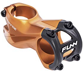 FUNN Stryge Fahrrad-Vorbau mit 7 Grad - Länge 60mm Vorbau mit 31,8mm Lenkerklemmung, Fahrrad-Vorbau für Mountainbike, BMX-Bike, Rennrad und Gravel-Bike (Orange)