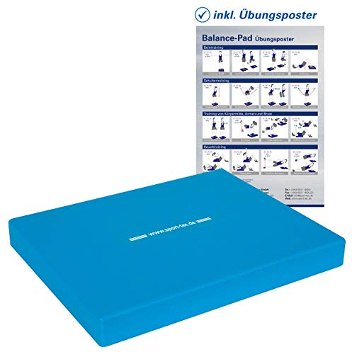 Sport-Tec Balance-Pad, Balanceboard, Koordinationstrainer, Gleichgewichtstrainer, LxBxH 49x39x5,5 cm