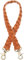 HOLZRICHTER Berlin Flechtgurt No 2-1 cognac – Handgefertigter Tragegurt aus geflochtenem Premium-Leder