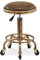 YOFXZGR Vintage Hocker, Hocker mit Rollen, Barhocker Höhenverstellbar 50-64cm, 360° Drehhocker, Retro Theke Hocker, Salon Hocker,Bar Stools (Stil1)