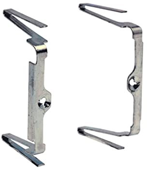 Set 2 pz ganci metallici di ricambio universali per scatole porta frutti ave25gs