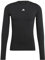 adidas Men's tf ls tee m T-Shirt (Long Sleeve), Black, XXL