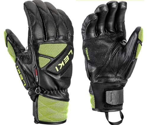 LEKI Worldcup Race Venom DH 3D Skihandschuhe Winterhandschuhe Größe 9