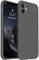 AOTESIER Compatible with iPhone 11 Case, Upgraded Liquid Silicone with [Military Shockproof Protection] [Soft Anti-Scratch Microfiber Lining] Cover Phone Case for iPhone 11, 6.1 inch, Space Grey