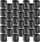 HNYYZL 22mm Chair Leg caps Rubber 32Pcs, Chair Leg Floor Protectors,Folding Chair Leg caps,Floor Protectors for Chairs,Table Leg caps,Anti-Slip, Black