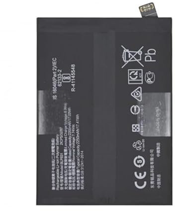 Genérico Interner Akku BLP831, kompatibel mit Oppo Find X3 Pro, 2250 mAh, Ersatz CPH2173