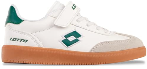 Lotto STYLECODE: 2600252K VINTAL MF K Unisex Kids Sneaker in kinderfußgerechter Passform I mit tierfreiem Velours I praktisch: Elastikschnürung & Klettverschlusse