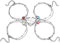 Zysta Freundschaftsarmband für 3 Puzzle Herz Armband mit Gravur “Best Friends Forever” Edelstahl Strass BFF Armband für Schwester Geschenk (always sisters forever friends)