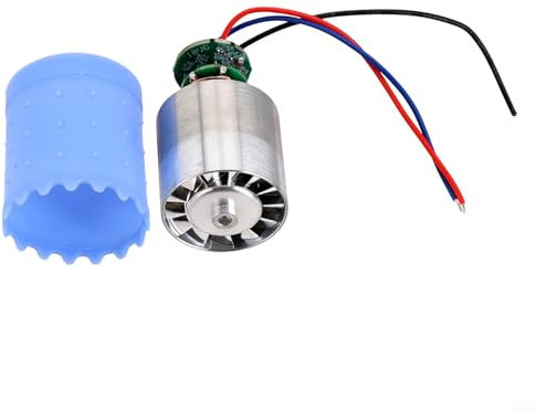 Besttoolifes 12V 3.7A Mini Brushless Motor, High-speed CNC Ducted Fan, With 612V Stepless Speed Regulation For DIY Model Building Motors 90000,Stable Performance, Fast Start