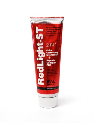 BWL Red Light-ST 2 in 1 Colour Correcting Intensifier + Peptide Collagen Pro (177ml)
