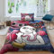 Poppy Playtime Bettbezug Set Für Kinder Mädchen Jungen Bettwäschegarnitur 3D Gedruckter Horror Games Cartoon Reissverschluss Und Kissenbezüge Weich Microfaser Bettwäsche 2 Teilig Single（135x200cm）
