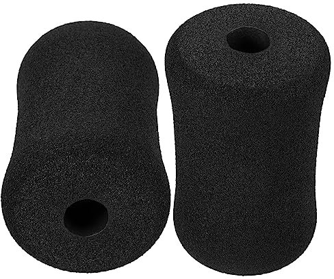 PAMINGONO 2pcs Foam Fitness Equipment Pads for Exercise Leg Extension Machine Cover Gym Replacement Parts Thick Foam Padding for Home Workout