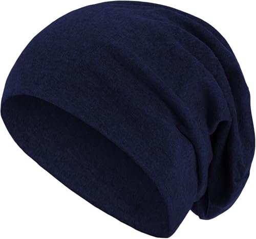 Djfkey 100% Baumwolle Mützen, für Herren & Damen. Passen als Chemo Kopfbedeckung, Schlafmütze, Radsport - Kappen. Beanie, Turban - Typen, Helmfuttermützen, alle dünn & bequem