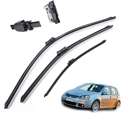 Juego de escobillas limpiaparabrisas para VW Golf 5 (2005, 2006, 2007, 2008 y 2009)