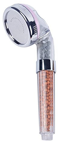Bathroom High Pressrue Filter Spa Shower Head Big Panel Lemon/Lavender Scent Skin Care Handheld Perfume Saving Water (Color : Lavender)