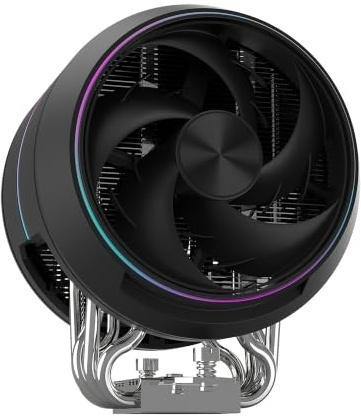 ZALMAN ZET5 BLACK ARGB FN2606 Refroidisseur CPU refroidi par air avec ventilateur de 120 mm