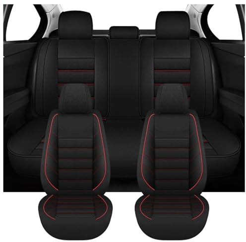 RONGESAEFS Sitzbezüge Auto für VW T-Cross, 5 Stück Komplettset - Autositzbezüge Vordersitze, Wasserdichtes, Rutschfestes, Sitzbezüge & Sitzauflagen