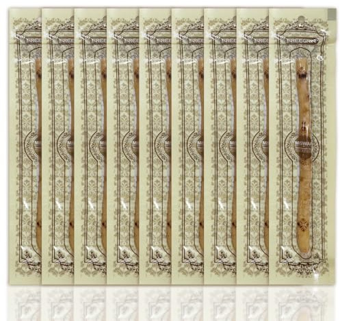 9 Stück Natürliche Miswak Sticks Siwak Zahnbürste für Weiße Zähne, Gesundes Zahnfleisch und Frischen Atem, Traditionelle Mundpflege ohne Zusatzstoffe, Ideal für Reisen & Alltag Zahnpflege