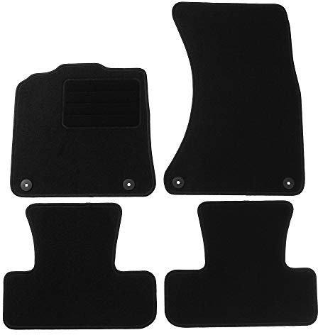 TEXER Textil Fußmatten Passend für Audi Q5 8R Bj. 2008-2017 Basic