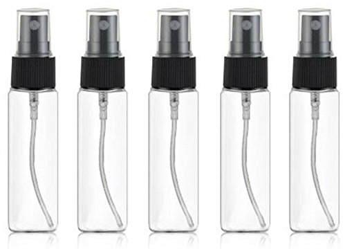 UOOOM 5er Set 30ml Transparente Sprühflasche Leer (5er x 30ml)