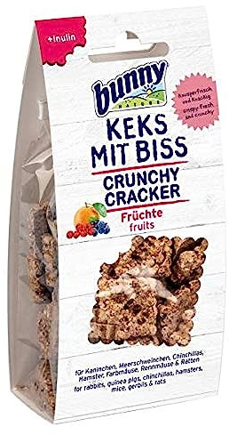 Bunny Nature Crunchy Cracker Fruit 50 GR