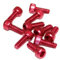 Reverse Escape Pedal Pin Set 16 Stück für EIN Pedal (Rot)