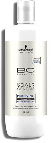 Schwarzkopf Professional BC Bonacure Scalp Genesis Purifying Shampoo, 1000ml