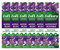 Zoflora Midnight Blooms 6pc x 250ml, Concentrated 3-in-1 Multipurpose Disinfectant Kills 99.9% of Bacteria & Viruses