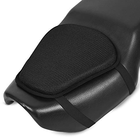 Gel Sitzkissen M für Royal Enfield Interceptor 650 schwarz
