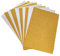 Qililandiy 10 Stück Glitzer Karton Papier Dekorpapier A4 Karte Glitzerpapier Einseitige Bastelpapier zum DIY Basteln Scrapbooking Einladungskarten (Gold mit Silber)